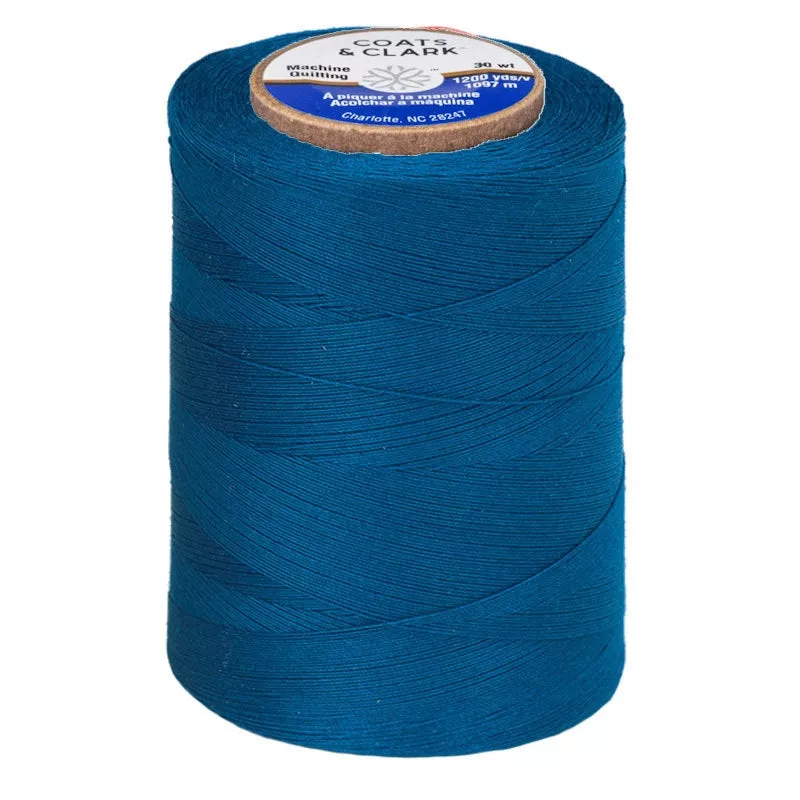 009 Yale Blue- Coats and Clark 30wt Cotton Machine Quilting