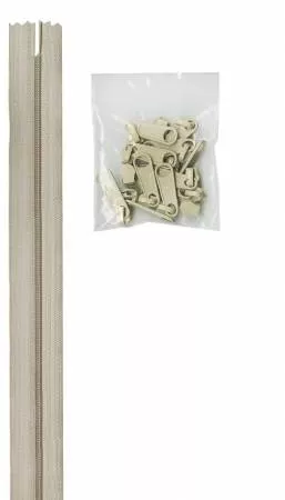 Zips-by-the-Yard; Natural - ZIPYD-130