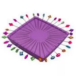 Zirkel Magnetic Pin Holder Purple - ZMOR-PUR